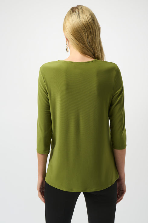 Joseph Ribkoff Asymmetrische Tunika aus feinem Jersey